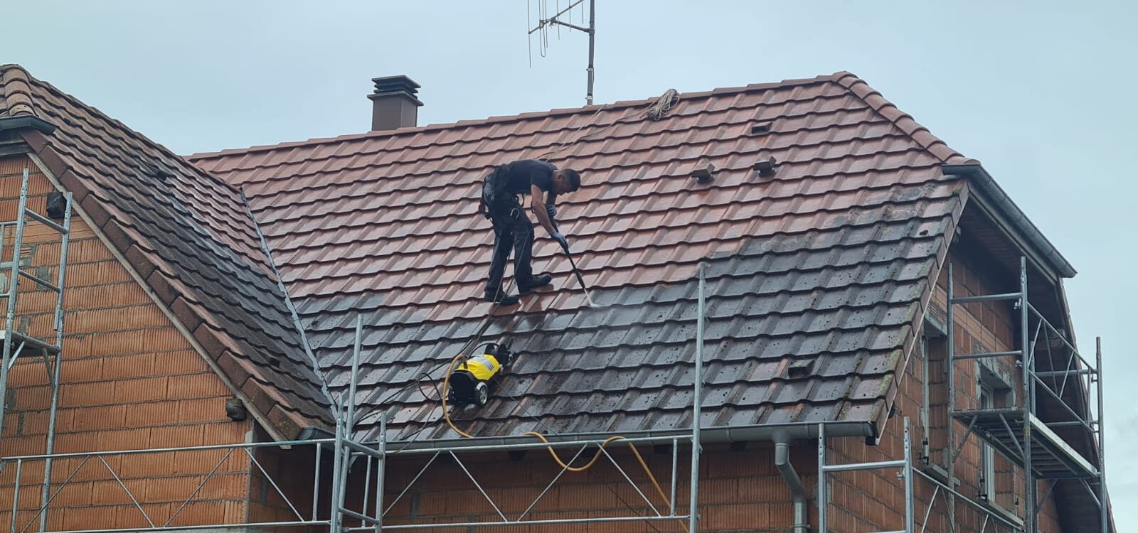 Nettoyage de toitures Erstein