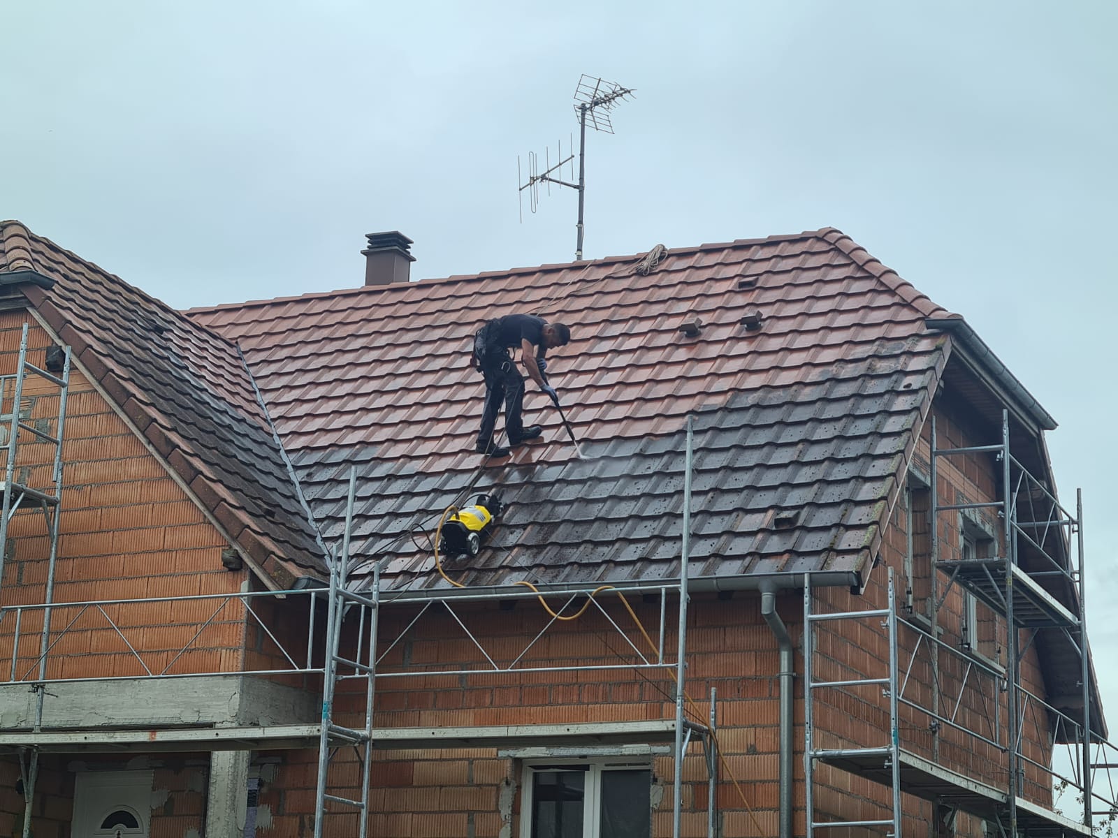 Nettoyage de toitures Erstein